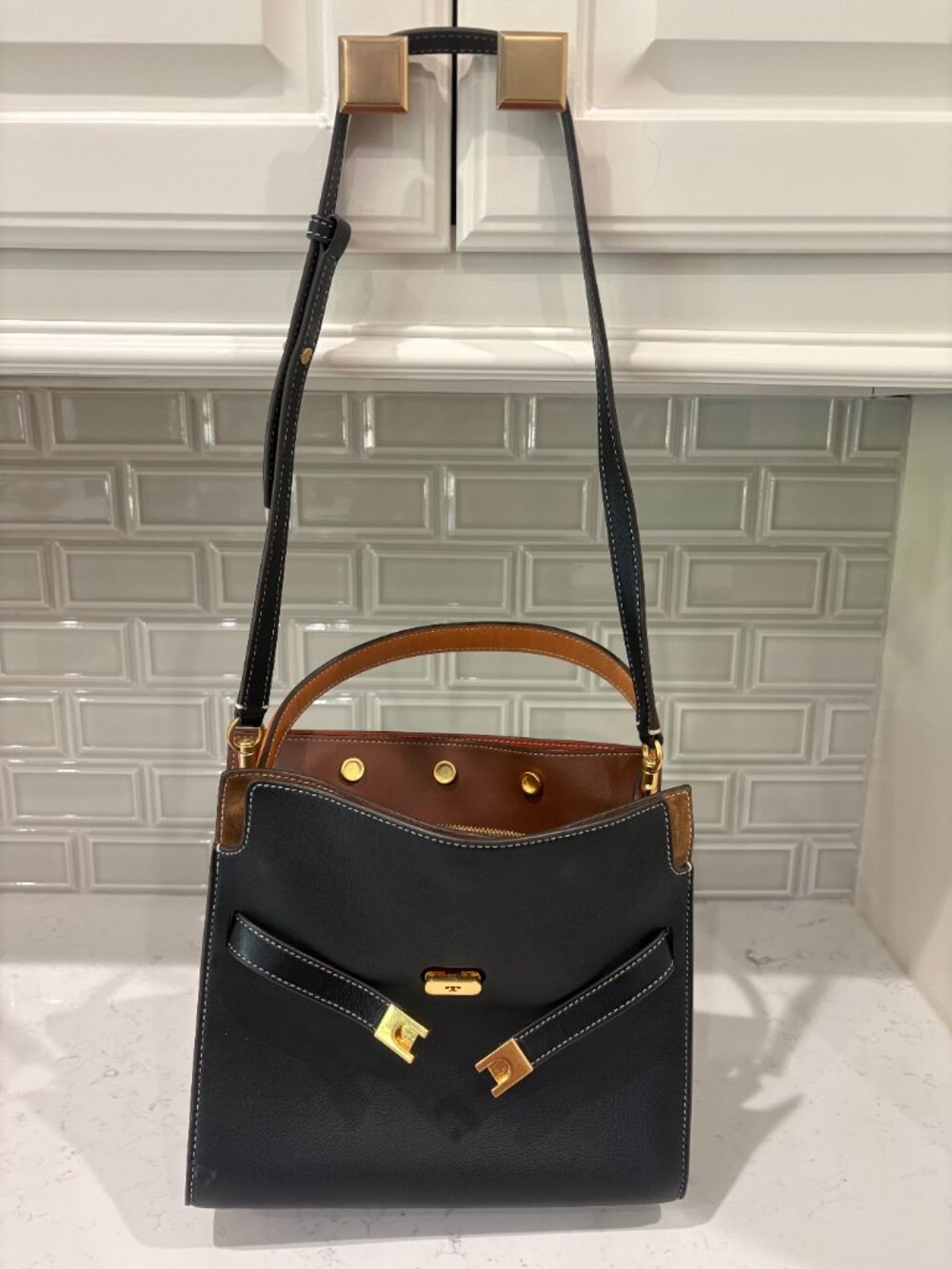 PETITE LEE RADZIWILL DOUBLE BAG - Picture 3 of 10